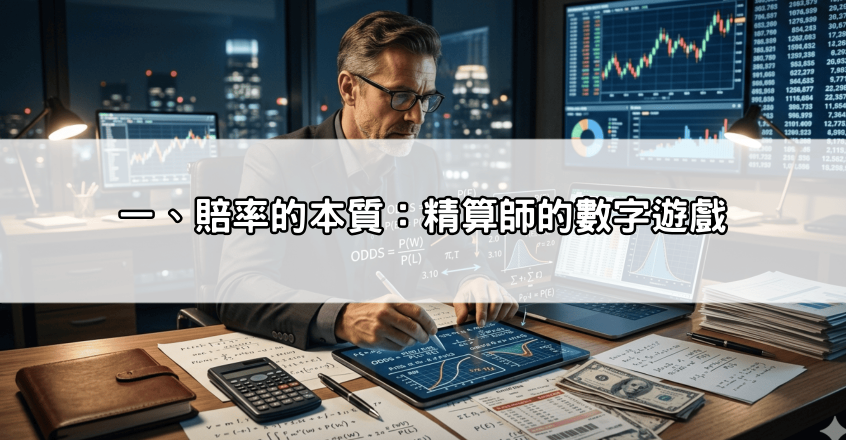 一、賠率的本質：精算師的數字遊戲